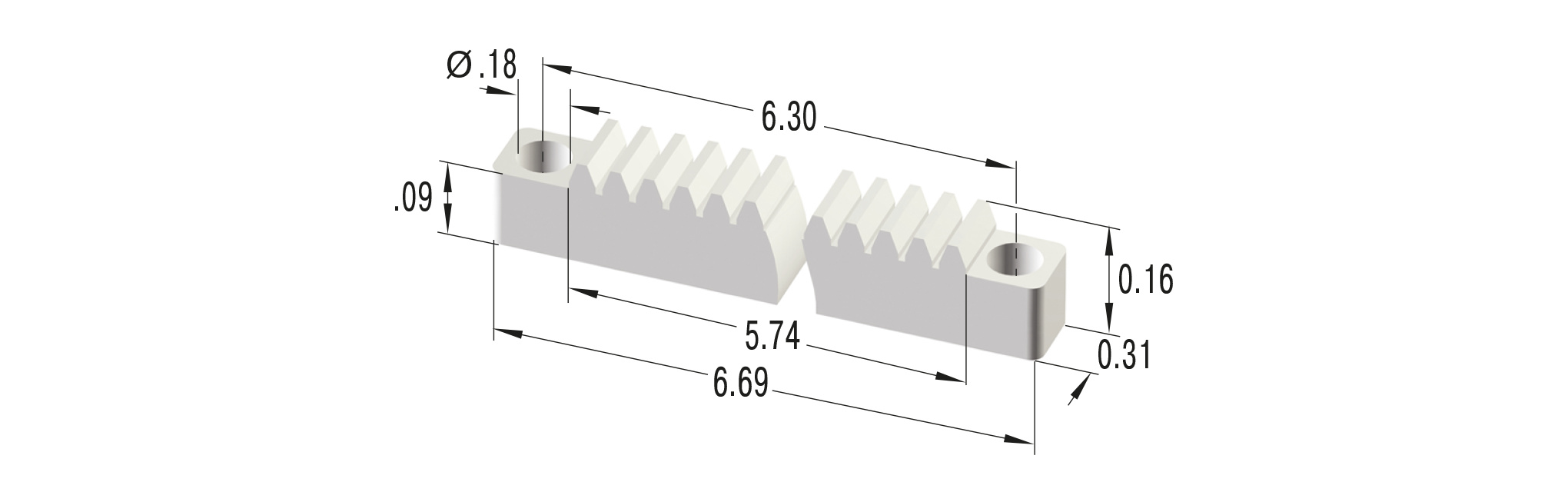 ZAHNSTANGEM0.8P